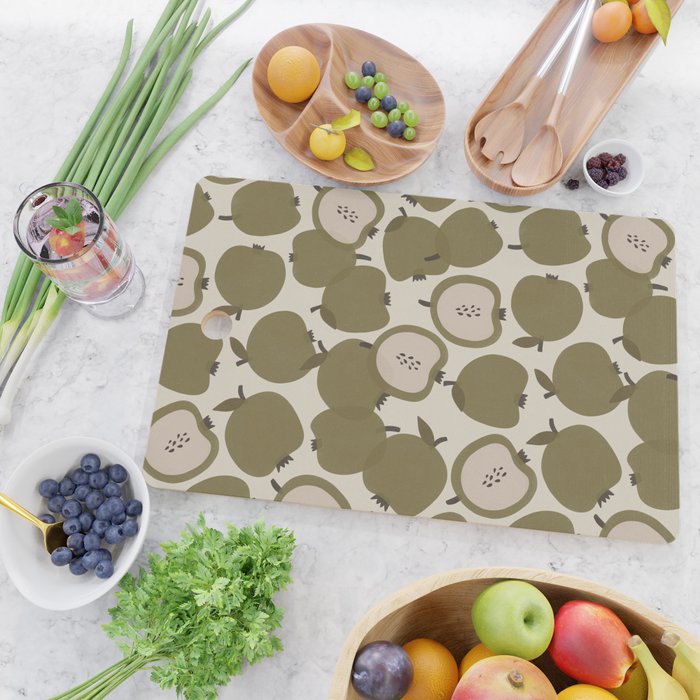 Apple Bowl Cutting Board Gallery Image 2