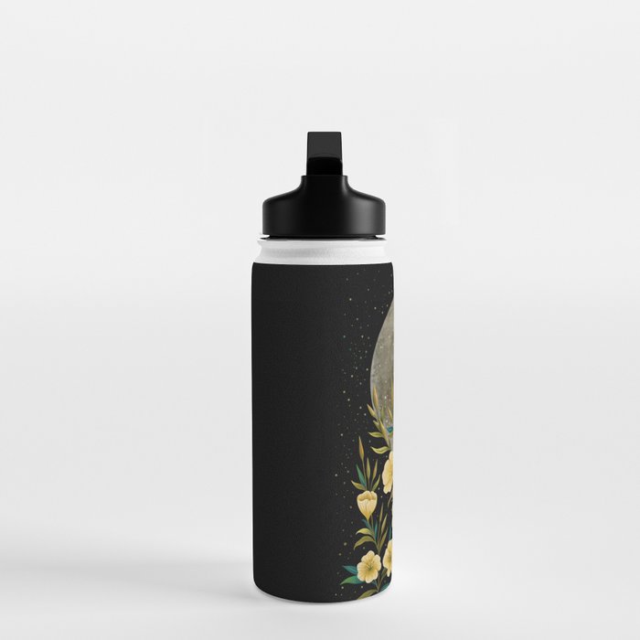 Moon Greeting- Yellow Evening Primrose Water Bottle Gallery Image 3