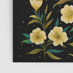 Moon Greeting- Yellow Evening Primrose Poster Gallery Image 3