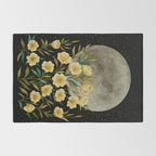 Moon Greeting- Yellow Evening Primrose Rug Gallery Image 2