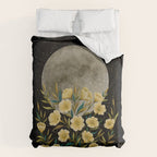 Moon Greeting- Yellow Evening Primrose Comforter Gallery Image 6