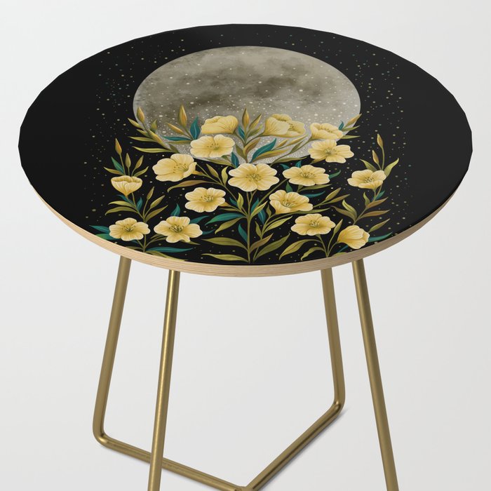Moon Greeting- Yellow Evening Primrose Side Table Gallery Image 2