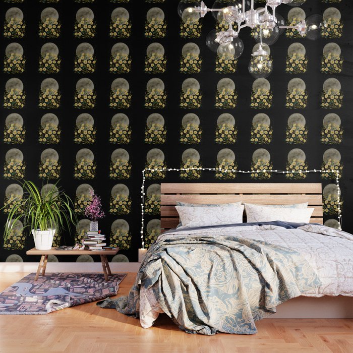 Moon Greeting- Yellow Evening Primrose Wallpaper Gallery Image 3