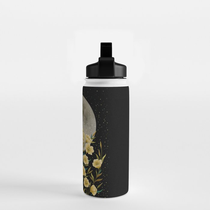 Moon Greeting- Yellow Evening Primrose Water Bottle Gallery Image 2