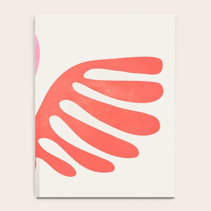 Peach & Orange: Wild Leaf | Matisse Foliage Paper Cutouts 03 Notebook Gallery Image 4
