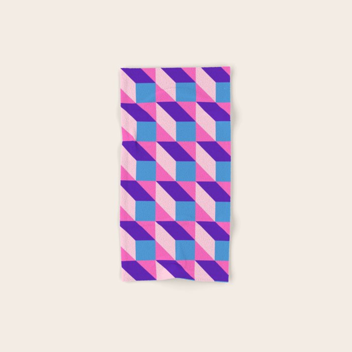 Geometric 01B Bath Towel Gallery Image 1