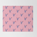 Flower bouquets Throw Blanket Gallery Image 2
