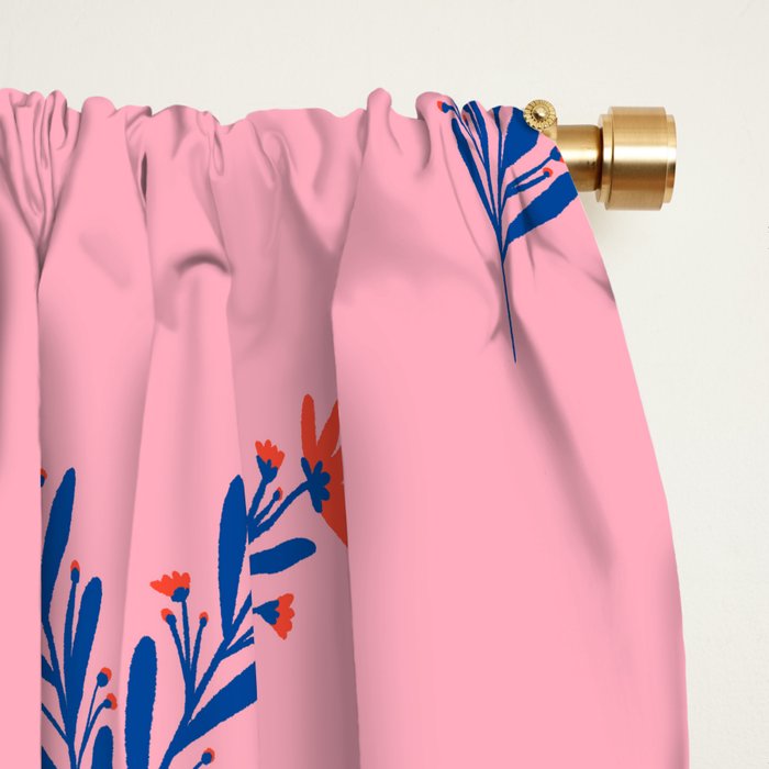 Flower bouquets Window Curtain Gallery Image 2