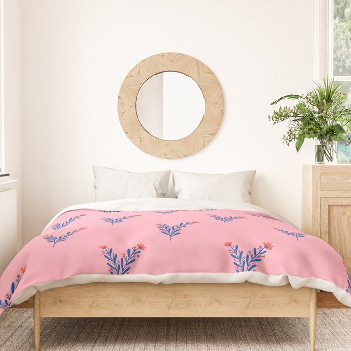 Flower bouquets Duvet Cover Gallery Image 3