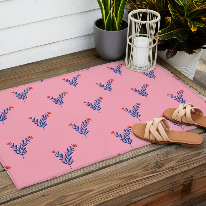 Flower bouquets Outdoor Rug Gallery Image 2