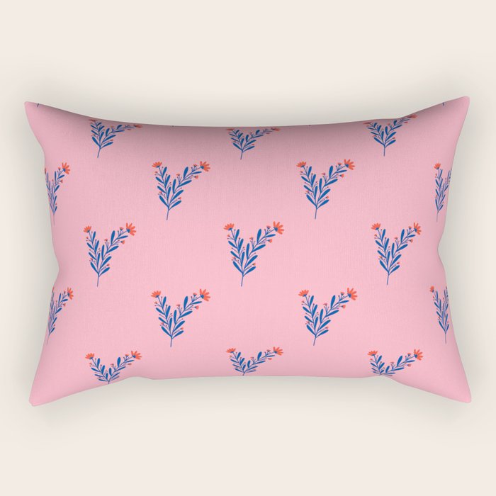 Flower bouquets Rectangular Pillow Gallery Image 1