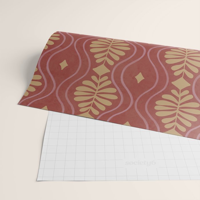 Wheatberry Fronds Wrapping Paper Gallery Image 2