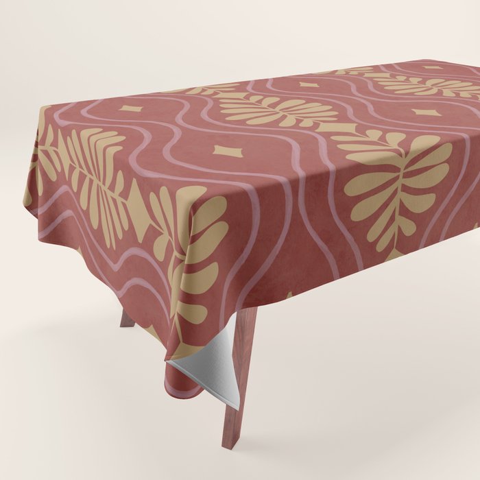 Wheatberry Fronds Tablecloth Gallery Image 1