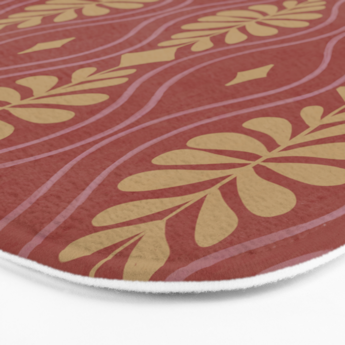 Wheatberry Fronds Bath Mat Gallery Image 3