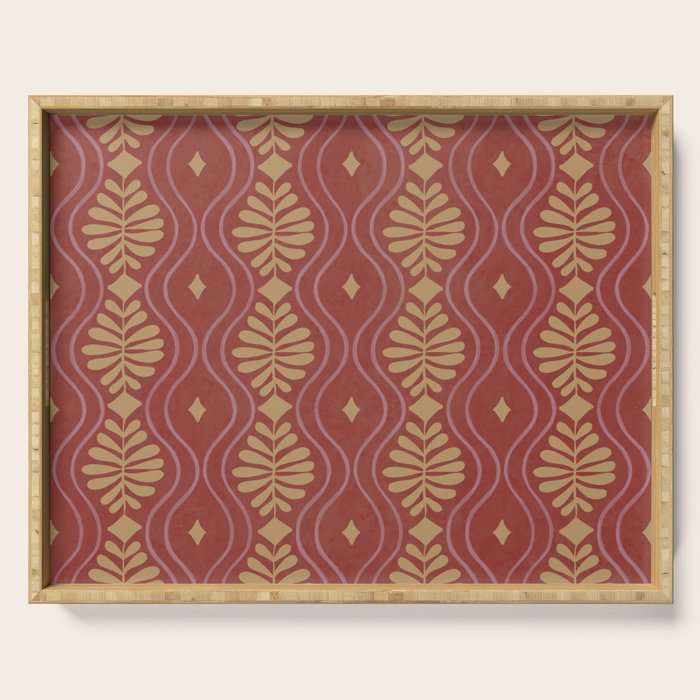 Wheatberry Fronds Serving Tray Gallery Image 1
