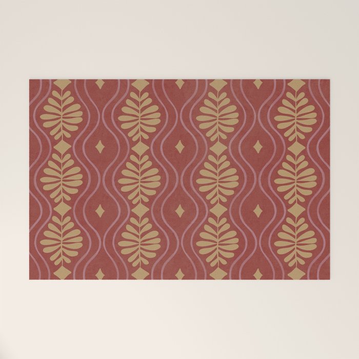 Wheatberry Fronds Welcome Mat Gallery Image 1