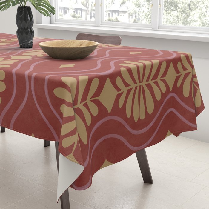 Wheatberry Fronds Tablecloth Gallery Image 3