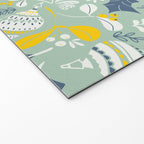 Wonderful ditsy holiday joy mint Welcome Mat Gallery Image 2