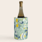 Wonderful ditsy holiday joy mint Wine Chiller Gallery Image 2
