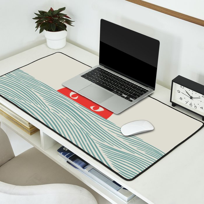 Cat Landscape 180: Sunrise Cat Desk Mat Gallery Image 2