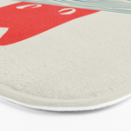 Cat Landscape 180: Sunrise Cat Bath Mat Gallery Image 3
