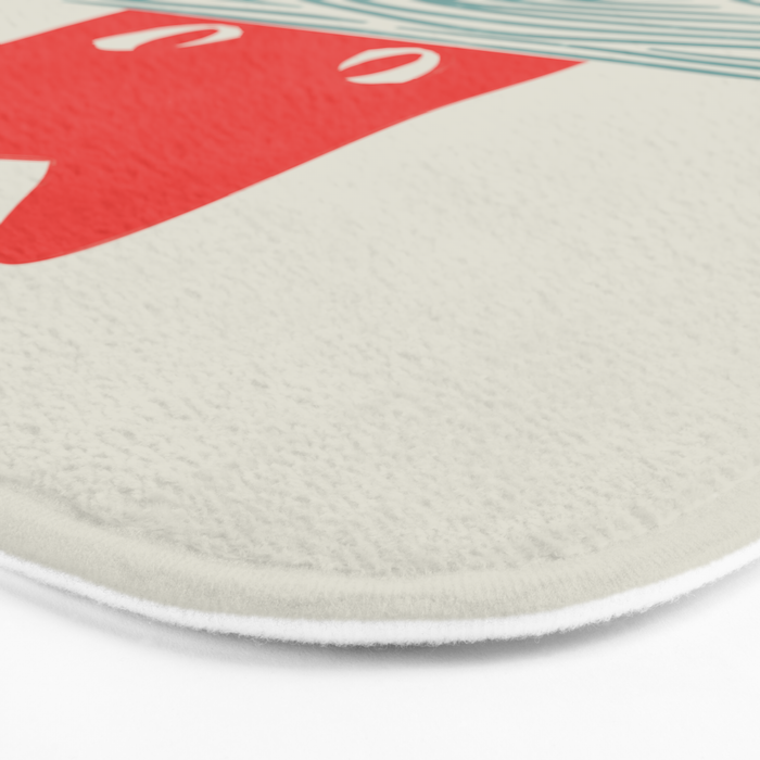 Cat Landscape 180: Sunrise Cat Bath Mat Gallery Image 3