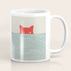 Cat Landscape 180: Sunrise Cat Coffee Mug Gallery Image 1