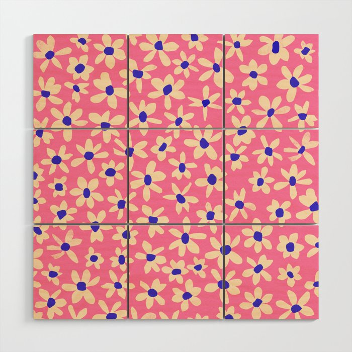 wildflowers 4 Wood Wall Art Gallery Image 1