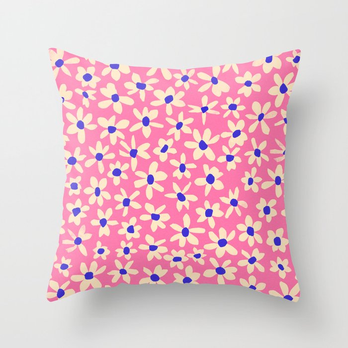 wildflowers 4 Throw Pillow Gallery Image 1