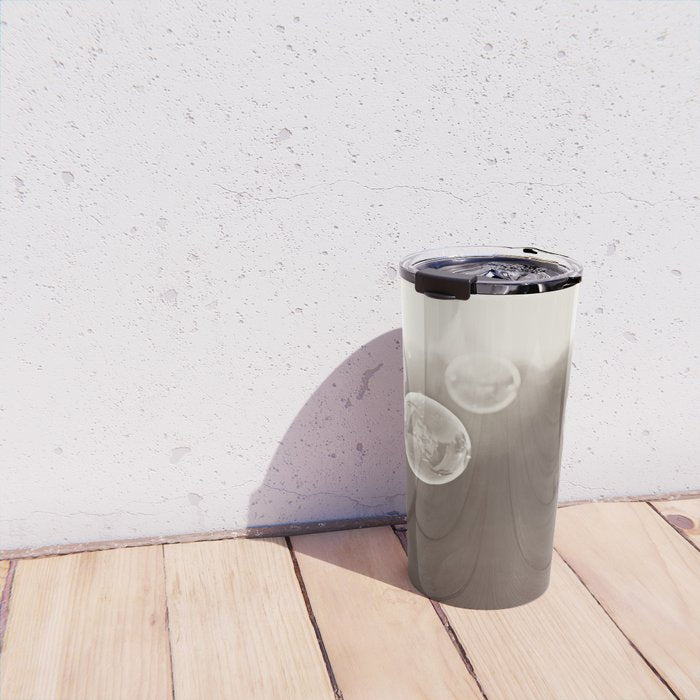 Bubbles Photography, Soap Bubble Laundry Room Art, Bathroom Photo, Brown Bath Picture Restroom Print Travel Mug Gallery Image 4