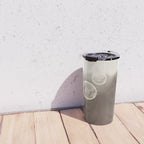 Bubbles Photography, Soap Bubble Laundry Room Art, Bathroom Photo, Brown Bath Picture Restroom Print Travel Mug Gallery Image 4