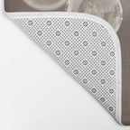 Bubbles Photography, Soap Bubble Laundry Room Art, Bathroom Photo, Brown Bath Picture Restroom Print Bath Mat Gallery Image 2