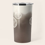 Bubbles Photography, Soap Bubble Laundry Room Art, Bathroom Photo, Brown Bath Picture Restroom Print Travel Mug Gallery Image 1
