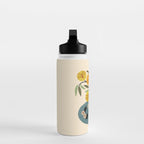 Painted Vase Blooms Water Bottle Gallery Image 3