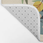 Painted Vase Blooms Bath Mat Gallery Image 2
