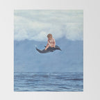 Maritime Travel Throw Blanket Gallery Image 2