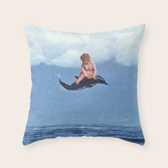 Maritime Travel Throw Pillow Gallery Image 1