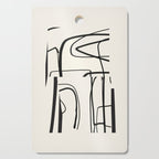 Abstract line art 18 Cutting Board Gallery Image 1