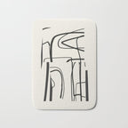 Abstract line art 18 Bath Mat Gallery Image 1