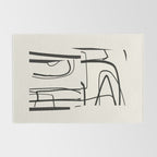 Abstract line art 18 Rug Gallery Image 2