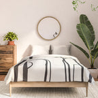 Abstract line art 18 Comforter Gallery Image 3