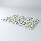 Yellowstone National Park Travel Pattern Design Rug Gallery Image 3