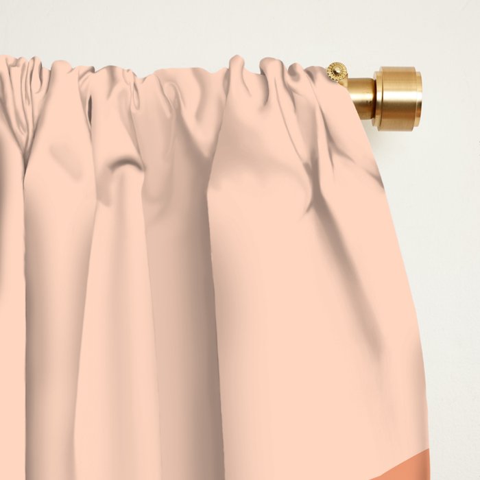 Modern Minimal Arch Abstract XI Window Curtain Gallery Image 2