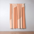 Modern Minimal Arch Abstract XI Window Curtain Gallery Image 3