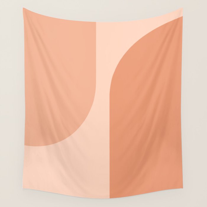 Modern Minimal Arch Abstract XI Wall Tapestry Gallery Image 1
