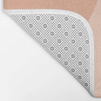 Modern Minimal Arch Abstract XI Bath Mat Gallery Image 2