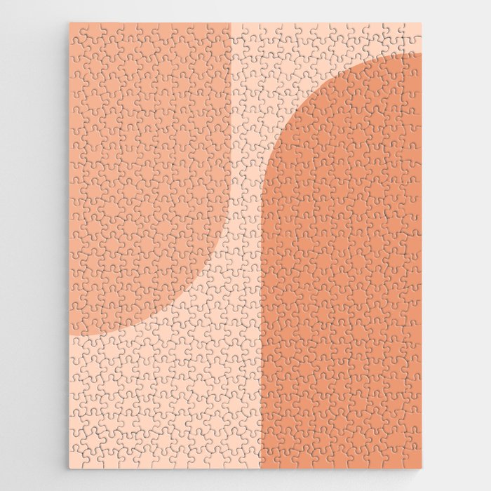 Modern Minimal Arch Abstract XI Jigsaw Puzzle Gallery Image 1