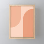 Modern Minimal Arch Abstract XI Mini Art Print Gallery Image 1