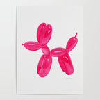 Balloon Dog Pink Poster Gallery Image 4