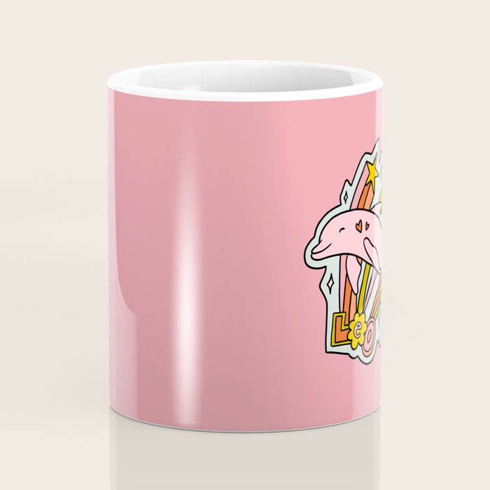 Leo Dolphin Coffee Mug Gallery Image 4